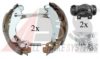 PEUGE 42416R Brake Shoe Set